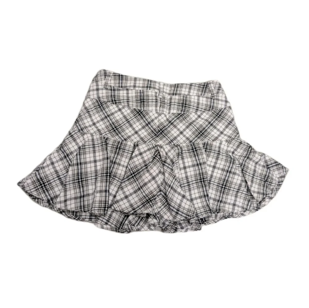 Justice Plaid Pleated Skater Skort Girls 14 Cheerleading Tennis Preppy 90s Y2K
